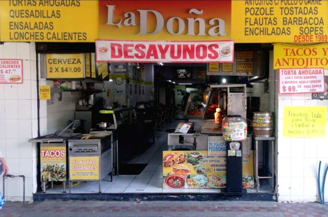 Tacos y antojitos la doña