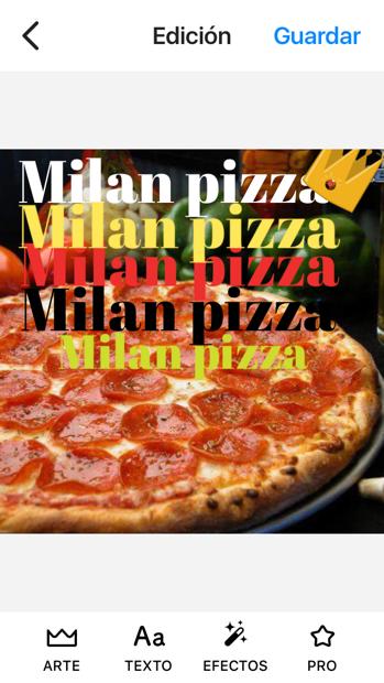 Milán pizza Sucursal cruz del sur