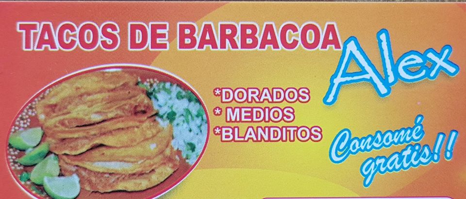 Tacos de barbacoa Alex