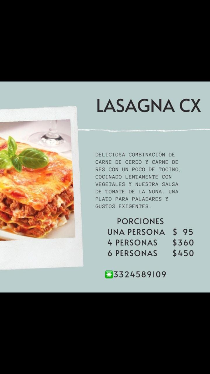 Lasagna express guadalajara