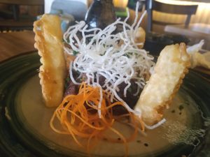 Cerdo al Miso con Tofu Frito - wasoku