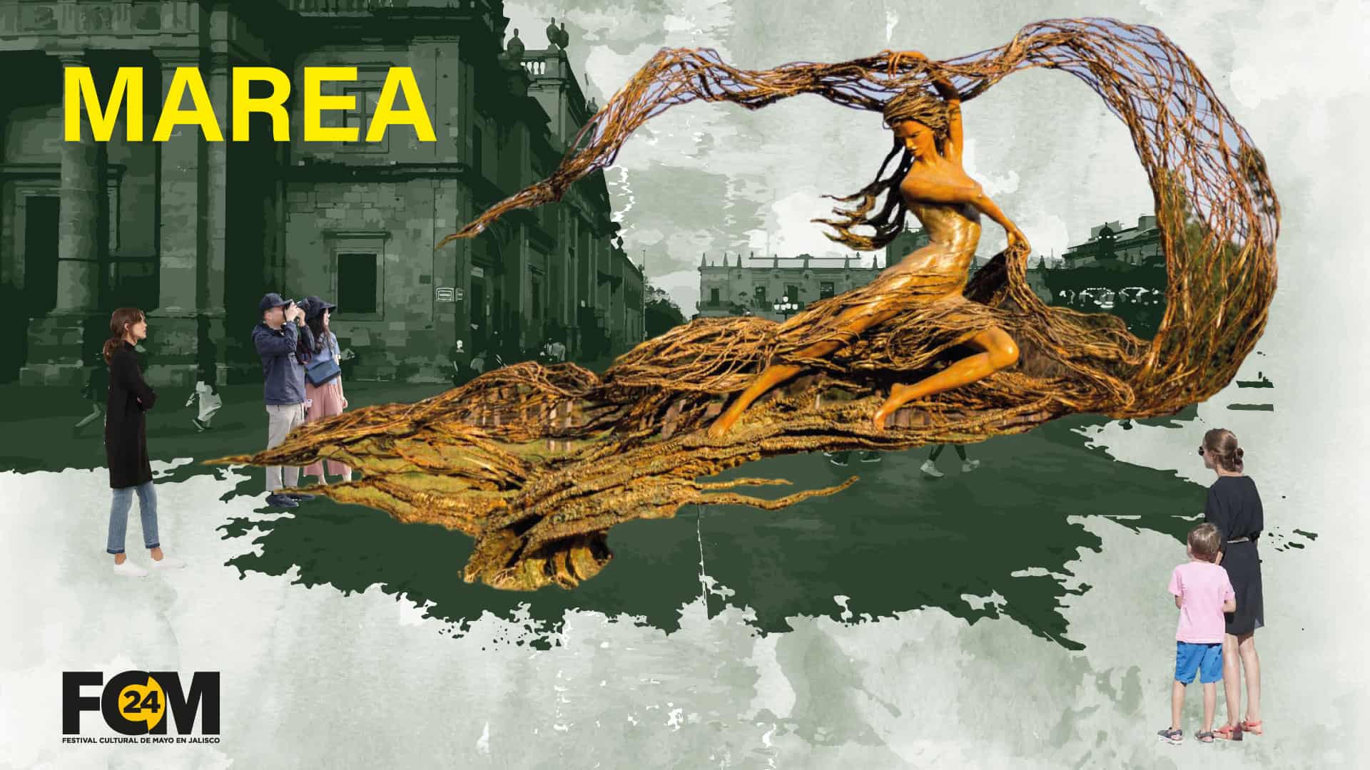 Festival de Mayo – ESCULTURAS MONUMENTALES Instalación artística de Jorge de la Peña